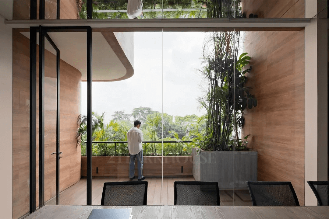 Symbiotic Office Garden in Jakarta