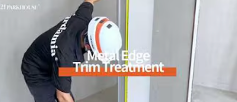 Metal Edge Trim Treatment