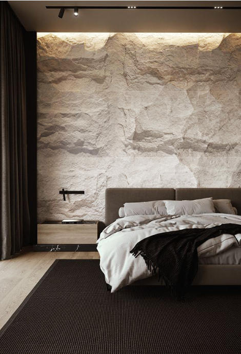 Anner Mushroom Stone flexible stone wall cladding project