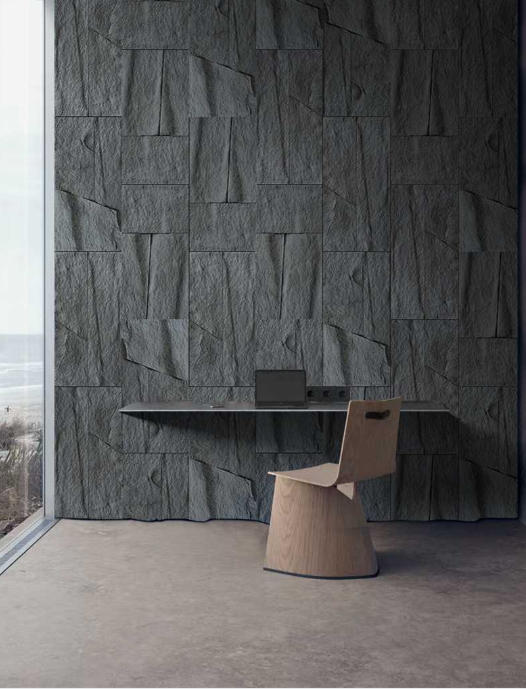 Kapa Mushroom Stone flexible stone wall cladding project