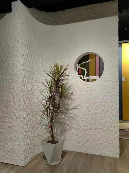 Moonstone-B flexible stone wall cladding project