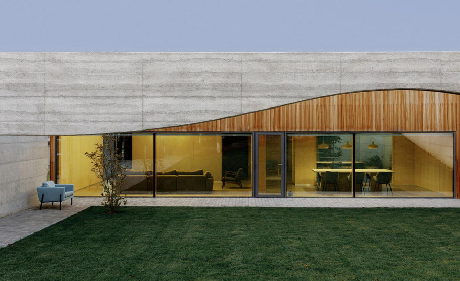 Rammed Earth Wall