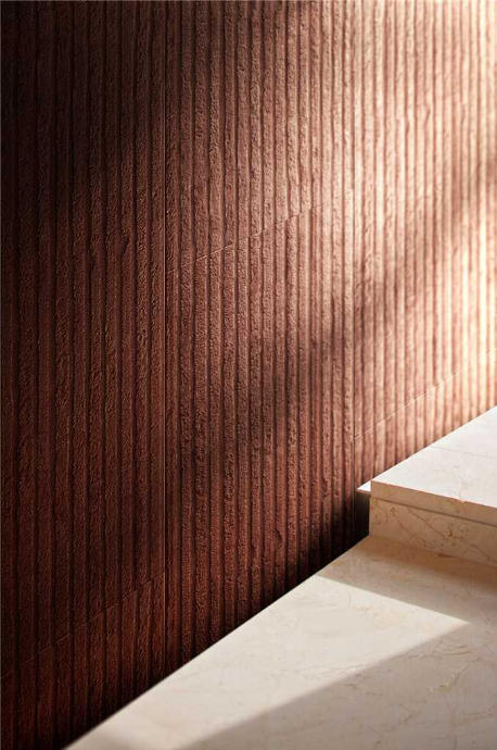 Venation Stone flexible stone wall cladding project