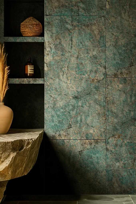 Wind and Cloud Stone flexible stone wall cladding project