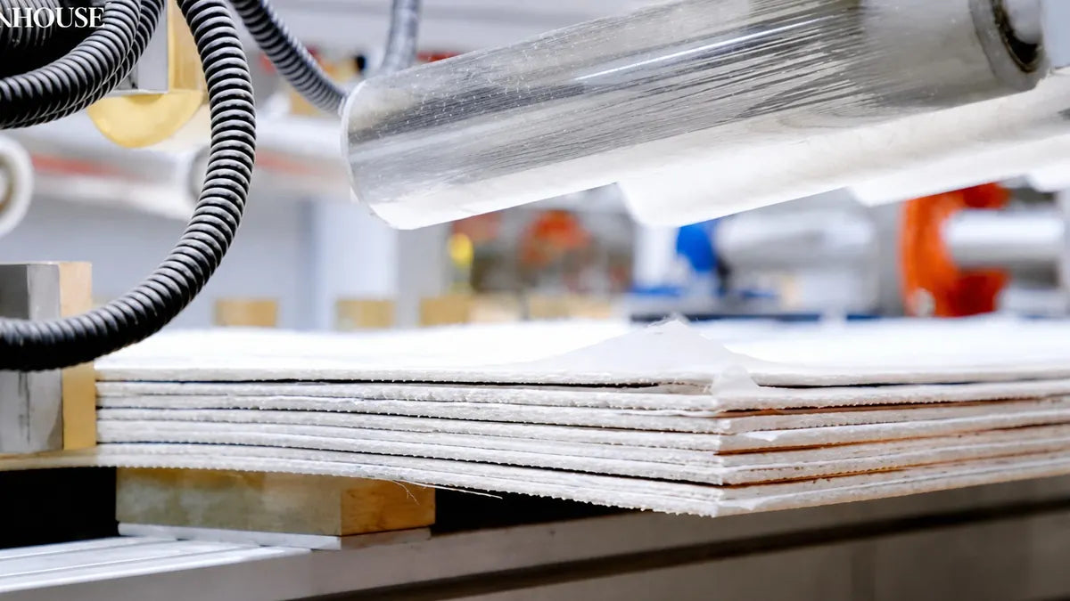 Automatic packaging and finished material handling